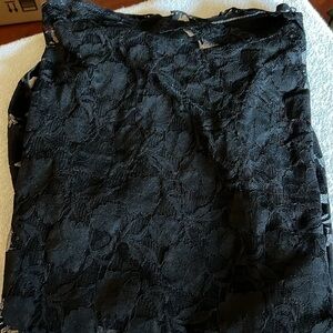 Black Lace Chemise​